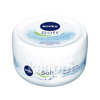 Увлажняющий крем для лица, рук и тела NIVEA Soft Moisturizing Cream Face/Body/Hands 200мл