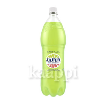 Газированный напиток Hartwall Jaffa Lime-Verigreippi Sokeriton 1,5л