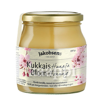 Мёд Jakobsens Kukkais hunaja цветочный 650г