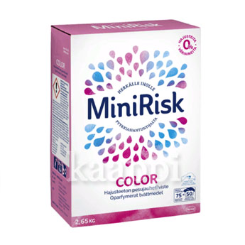 Стиральный порошок Mini Risk Color гипоаллергенный 2.650г