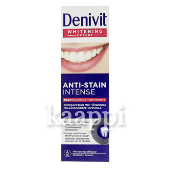 Зубная паста Denivit Anti-Stain Intense hammastahna 50мл