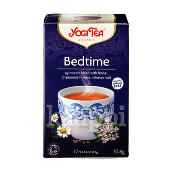 Чай на травах Yogi tea Bedtime вечерний успокаивающий 17 пакетиков, 30г