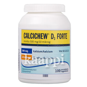 Жевательные таблетки Calcichew D3 Forte