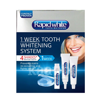 Отбеливающий комплекс для зубов Clinically proven Rapid white 1 week tooth whitening system 33мл