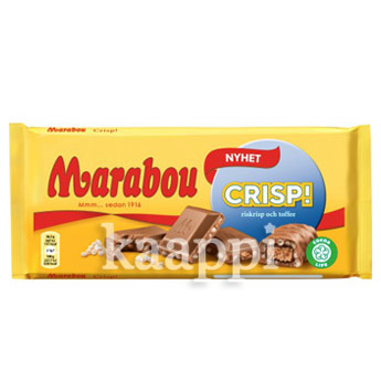 Молочный шоколод Marabou Crisp 185г