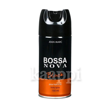 Дезодорант-спрей для тела Jean Marc Bossa Nova Black bodyspray мужской 150мл