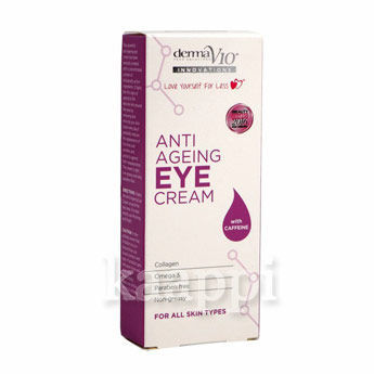 Крем для век Derma V10 Anti Ageing Eye cream антивозрастной 15мл