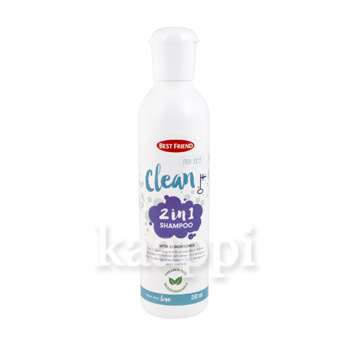 Шампунь-кондиционер 2 в 1 BF Gear Clean kaksi yhdessa shampoo 250мл