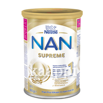 Сухая молочная смесь Nestle NAN Supreme 1 (премиум) - 1; от 0 до 6 мес. 800г