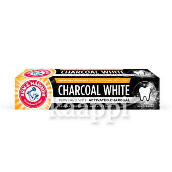 Отбеливающая зубная паста Arm & Hammer charcoal white 75 мл