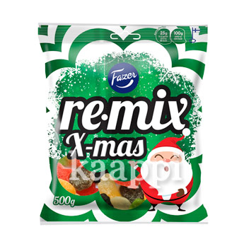 Жевательные конфеты (леденцы) Remix X-mas 500г