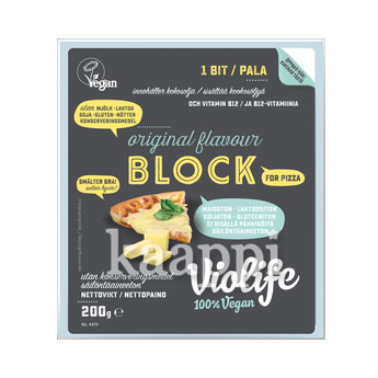 Вегетарианский сыр Vegan original glavour BLOCK 200г