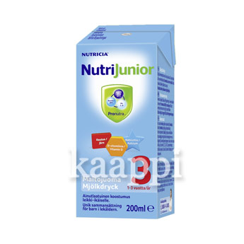 Готовая молочная смесь Nutricia NutriJunior 3, 200мл.