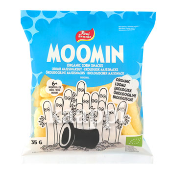 Органические кукурузные палочки Moomin с 6-ти месяцев, 35г