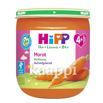 Детское питание HiPP morot морковь (с 4 месяцев) 12х125гр