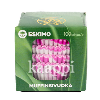 Бумажные цветные формы Eskimo для капкейков, маффинов, кексов 100шт
