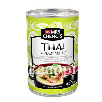 Тайский cоус Mrs Cheng's Thai Green Curry зеленый карри 400г