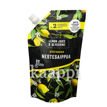 Жидкое мыло Lemon Juice & Glycerine Nestesaippua 550мл