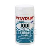 Таблетки йода Vitatabs Jodi 150мг, 120 таблеток