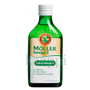Moller Omega-3 neste - Жидкий рыбий жир