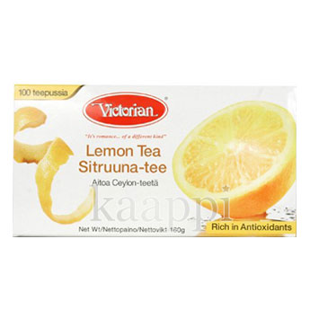 Черный чай Victorian с лимоном 100пак.