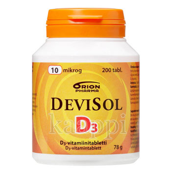 Витамин Д3 Devisol 200таб.
