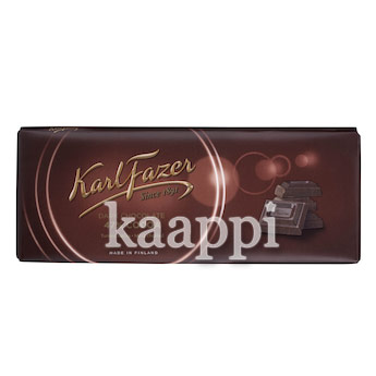 Темный шоколад FAZER 47% cocoa 200г