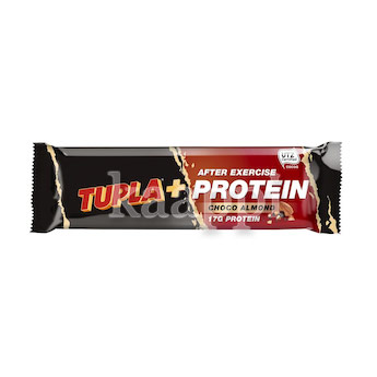 Протеиновый батончики Tupla+ Protein Choco almond шоколадный с миндалем 55гр