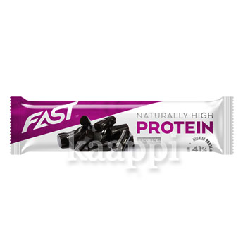 Протеиновый батончик FAST Naturally High Protein шоколад и лакрица 35г