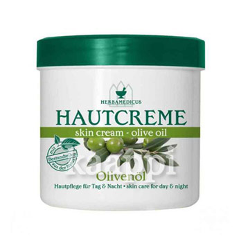 Крем для тела Herbamedicus Hautcreme skin crem olive oil оливковый 250мл
