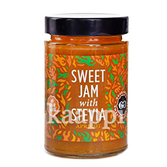 Джем абрикосовый Sweet jam with stevia без сахара 330г