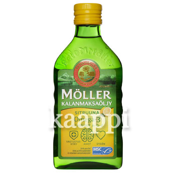 Рыбий жир Moller Omega 3 Kalanmaksaoljy c лимоном 250мл