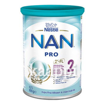 Сухая молочная смесь Nestle NAN PRO - 2 (от 6 до 12 мес.) 800г