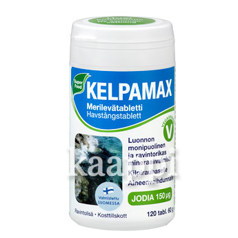 Йод из морских водорослей Kelpamaxl 120 табл.