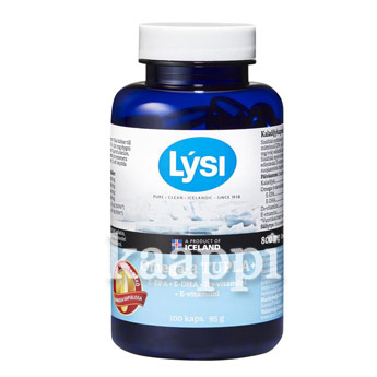 Рыбий жир Lysi Omega-3 TUPLA 100 кап.