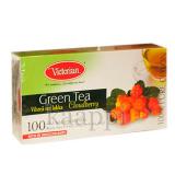 Зелёный чай Victorian с морошкой 100пак.