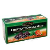 Шоколадные пластинки с мятно-апельсиновой помадкой Maitre Truffout 200г