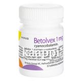 Витамин B12 Betolvex 1мг. 30табл