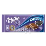 Молочный шоколад c печеньем Milka OREO 100гр