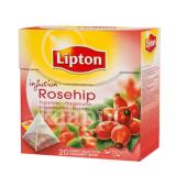 Чай Lipton Rosehip pyramidi yrttitee шиповник 20пак.