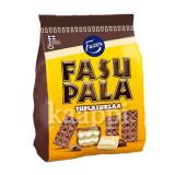 Вафли Fazer Fasupala Tuplasuklaa с двойным шоколадом 215г