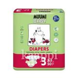 Подгузники Muumi 3 Diapers 4 - 8 кг