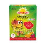 Омега-3 для детей Minisun Omega-3 Junior c витамином D3, 45 пластинок, 150гр
