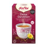 Травяной чай Yogi tea Finest Detox Dandelion Эко детокс, одуванчик 17 пакетиков, 30г