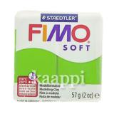 Полимерная глина Fimo Soft (зелёный) 57г